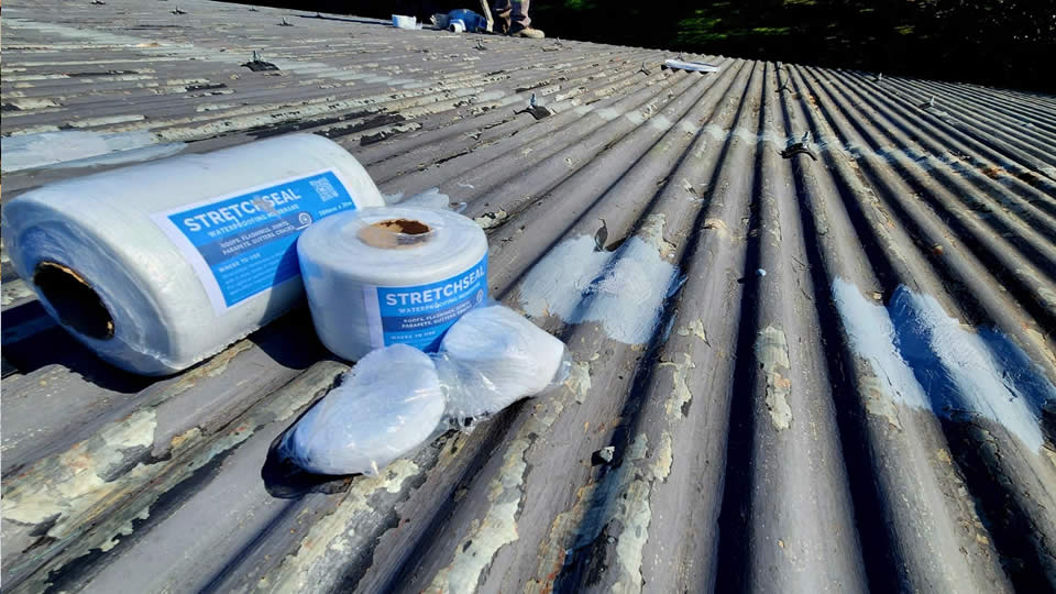 StretchSeal Waterproofing Membrane on Zink Roof