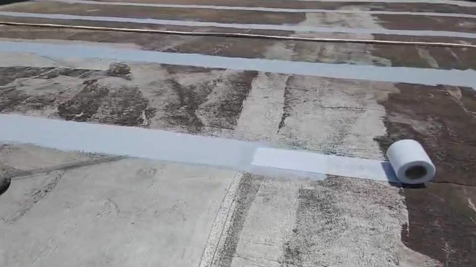 StretchSeal Waterproofing Over Torch-on